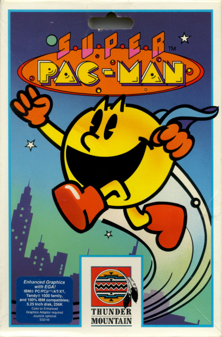Super Pac-Man box art