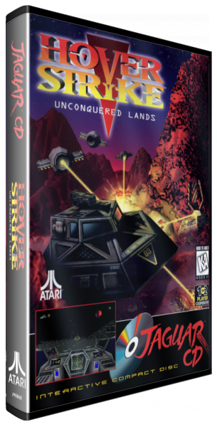 Hover Strike - Unconquered Lands — box-3D (WOR)