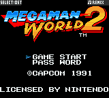 Mega Man World 2 — sstitle (WOR)