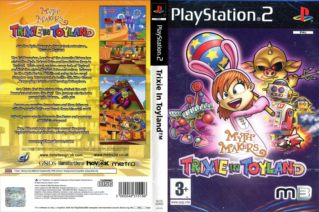 Myth Makers - Trixie In Toyland — box-texture (EU)