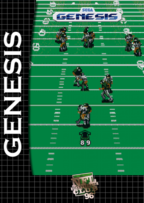 NFL Quarterback Club 96 — box-2D (SS)