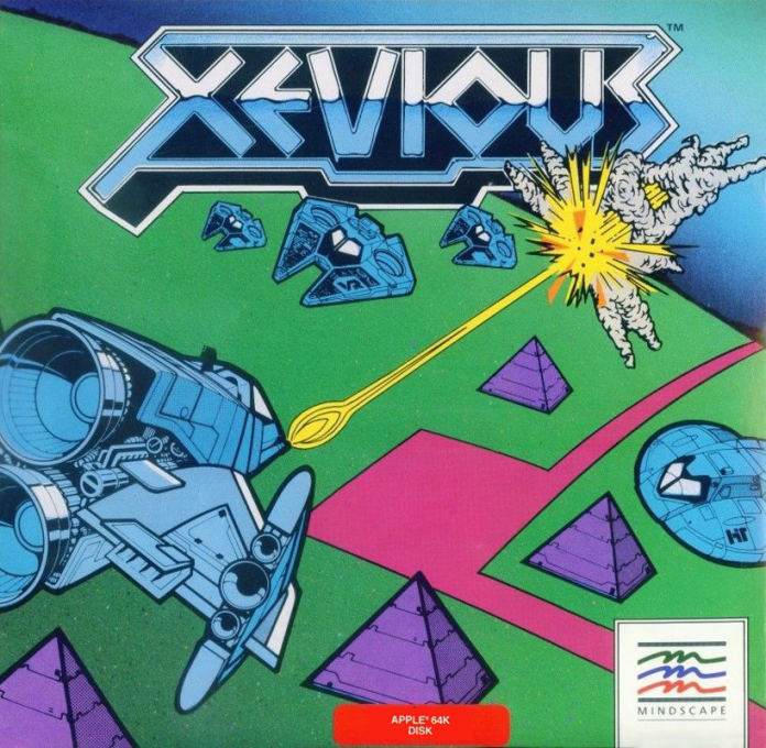 Xevious box art