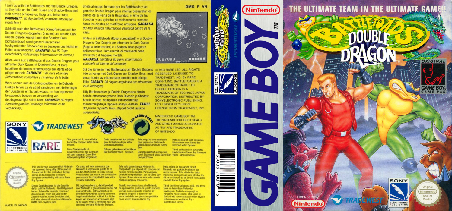 Battletoads Double Dragon — box-texture (EU)