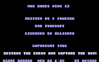 Who Dares Wins 2 — sstitle (EU)