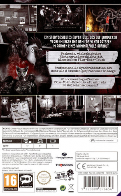 Chicken Police - Paint It Red — box-2D-back (DE)