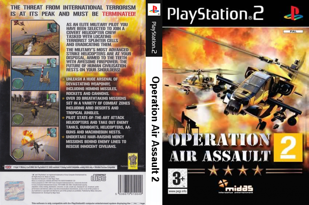 Operation Air Assault 2 — box-texture (EU)