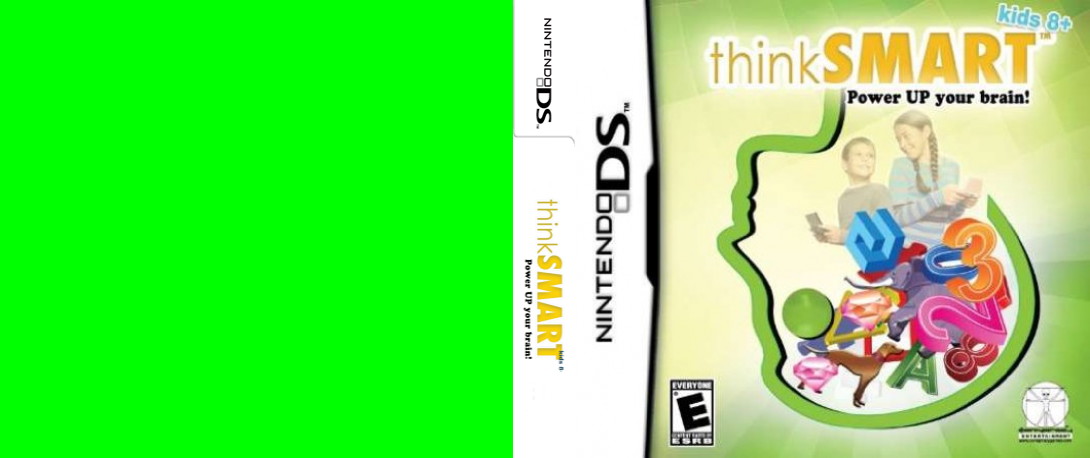 thinkSMART - Power UP your brain! - Kids 8+ — box-texture (US)