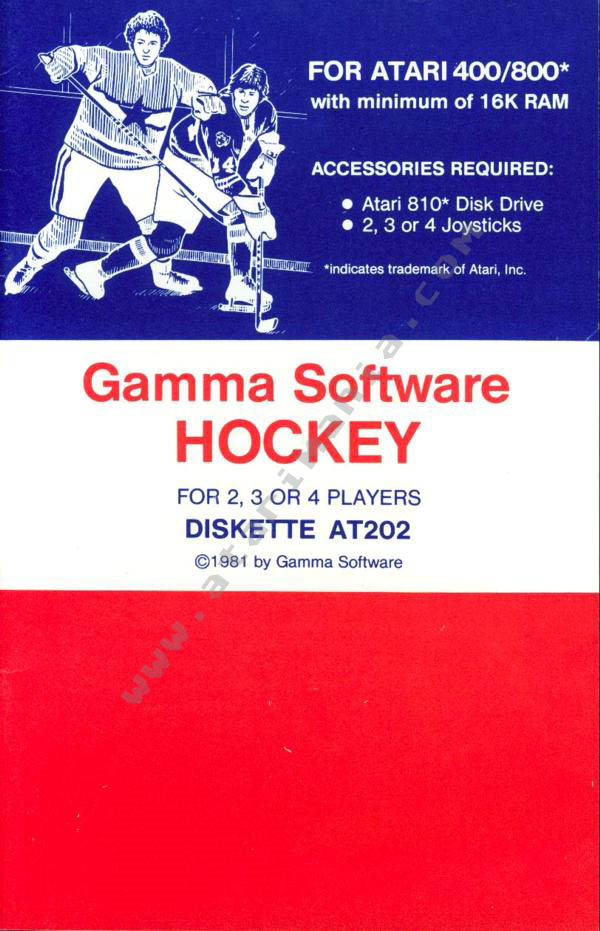 Hockey box art