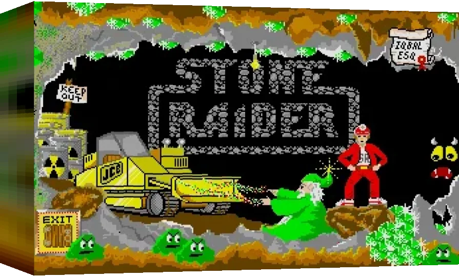 Stone Raider — box-3D (WOR)