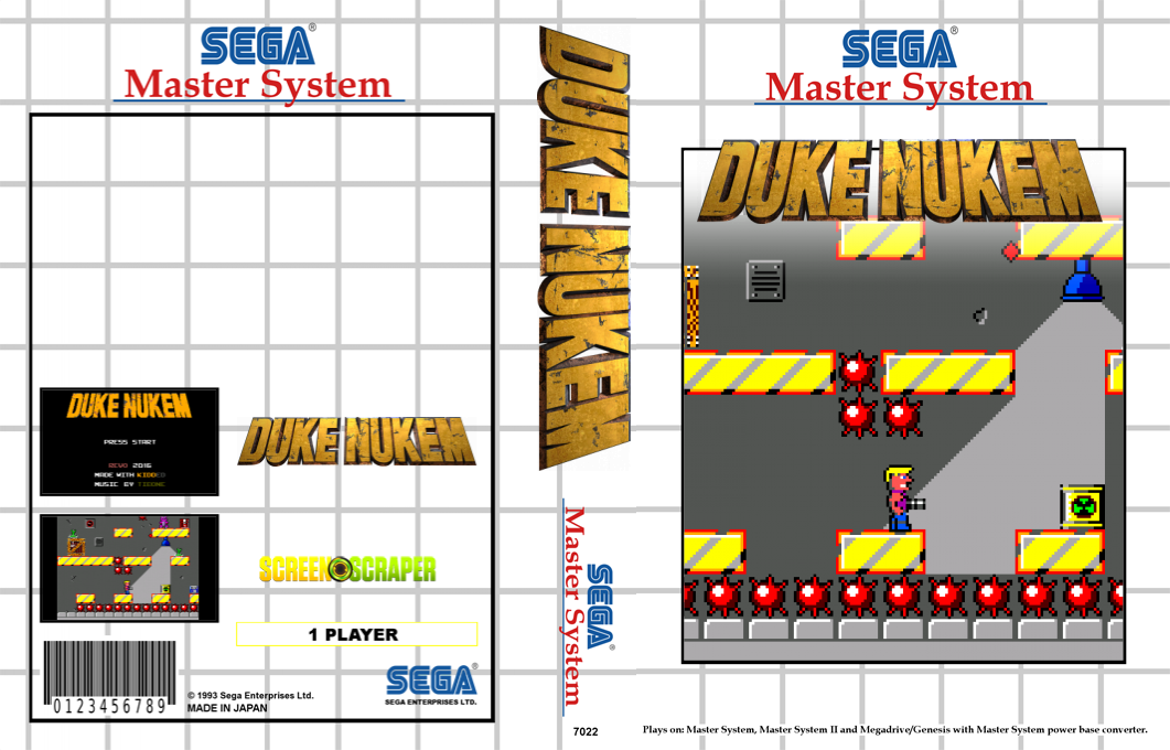 Duke Nukem — box-texture (SS)
