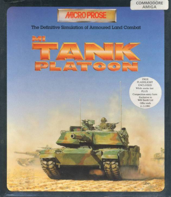 M1 Tank Platoon box art