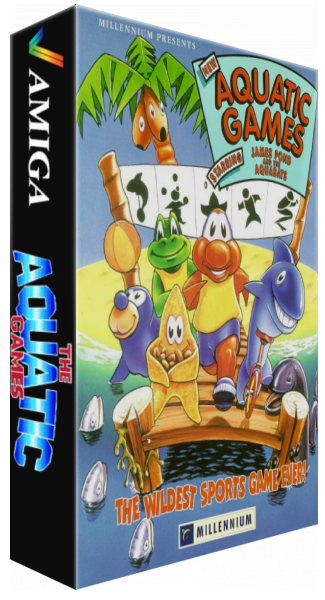 Aquatic Games Starring James Pond and the Aquabats, The — box-3D (WOR)