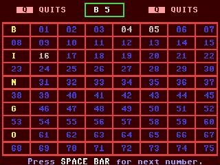 Bingo Simulator — ss (WOR)