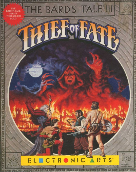 Bard's Tale III, The - Thief of Fate box art