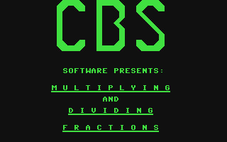 Success with Math : Multiplying and Dividing Fractions — sstitle (WOR)