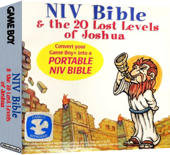NIV Bible & the 20 Lost Levels of Joshua — box-3D (US)