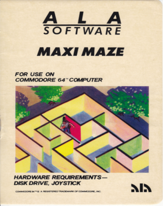 Maxi Maze box art
