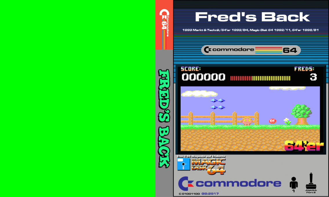 Fred's Back — box-texture (CUS)