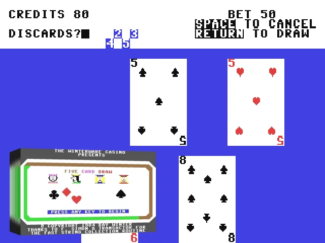 Five Card Draw — mixrbv2 (WOR)