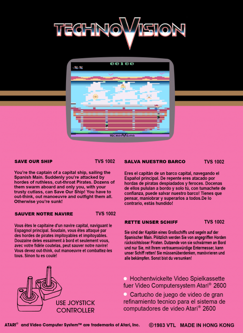 Save Our Ship — box-2D-back (EU)