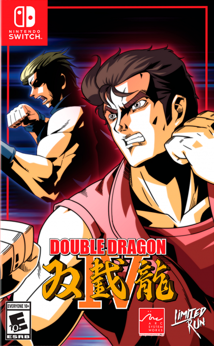 Double Dragon IV box art