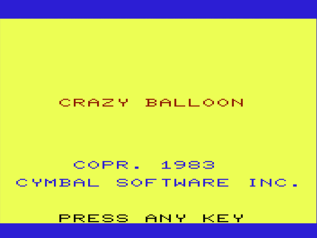 Crazy Balloon — sstitle (WOR)