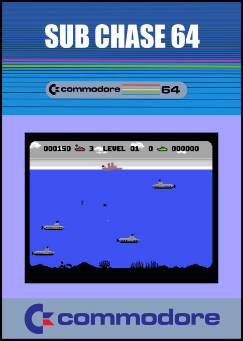 Sub Chase 64 box art