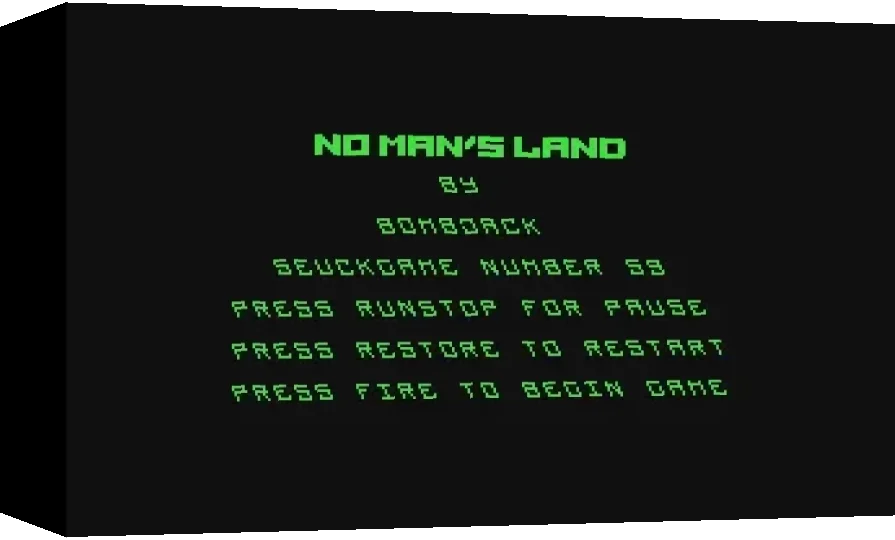 No Man's Land — box-3D (WOR)
