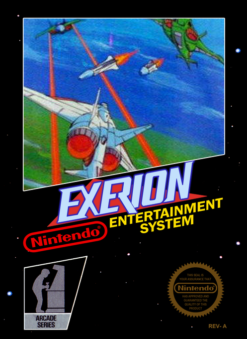 Exerion 2 box art