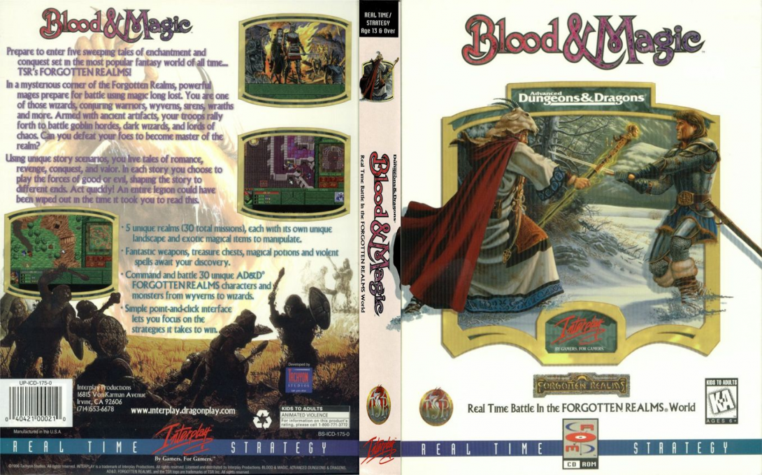 Blood And Magic — box-texture (US)
