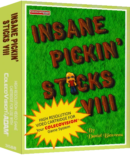 Insane Pickin' Sticks VIII — box-3D (WOR)