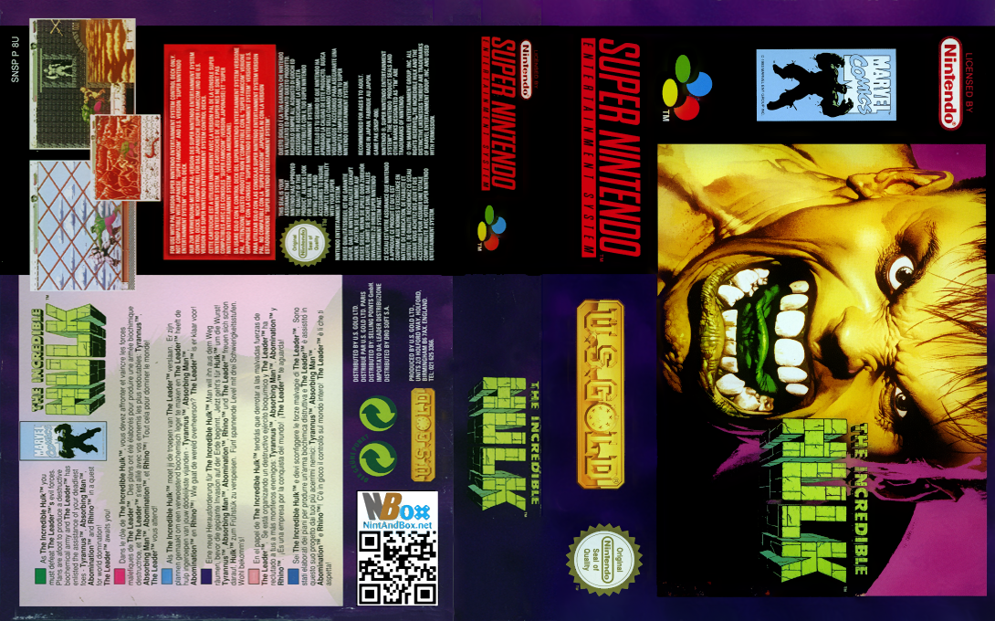 The Incredible Hulk — box-texture (EU)