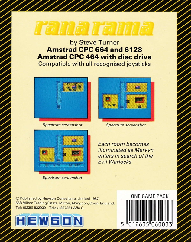 Rana Rama — box-2D-back (EU)