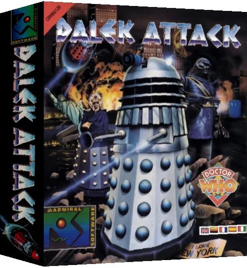 Dalek Attack — box-3D (EU)