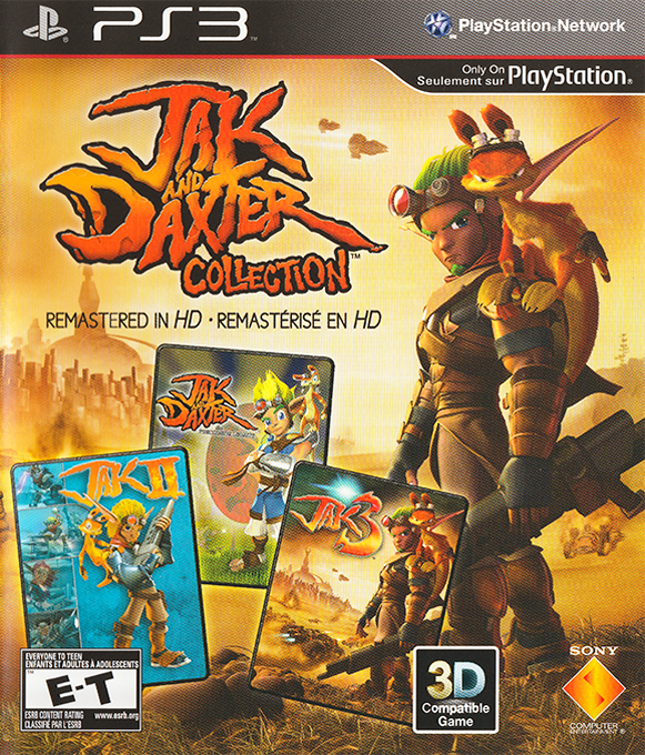 Jak and Daxter Trilogy, The — box-2D (CA)