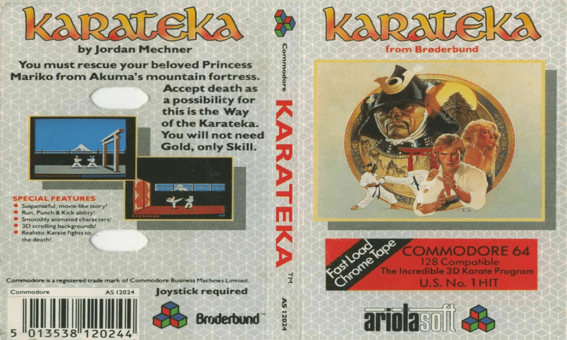 Karateka — box-texture (EU)