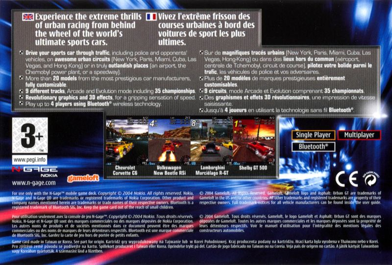 Asphalt - Urban Gt — box-2D-back (EU)