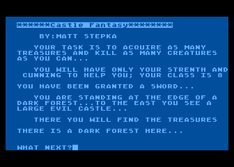 Castle Fantasy — sstitle (WOR)