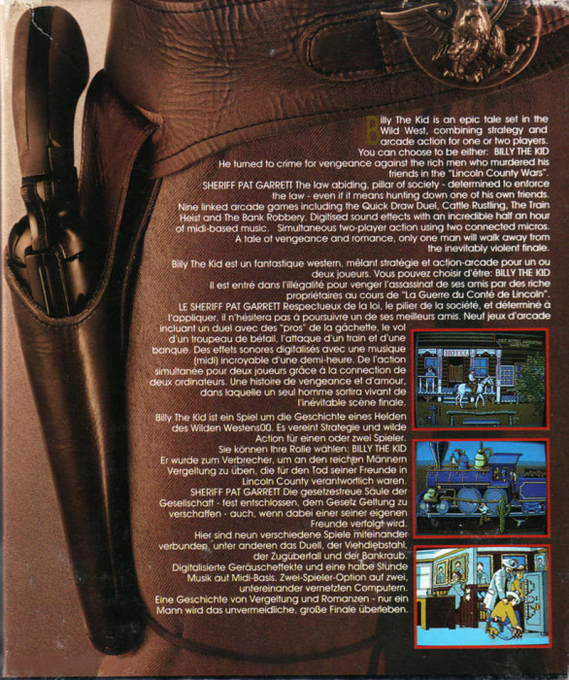Billy The Kid — box-2D-back (EU)