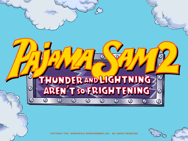 Pajama Sam 2: Thunder and Lightning Aren't so Frightening — sstitle (WOR)