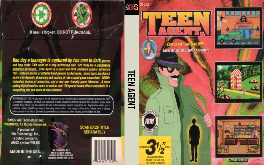 Teenagent — box-texture (US)