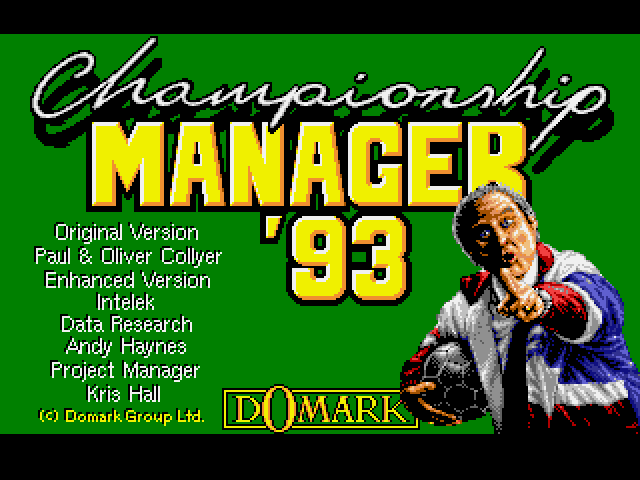 Championship Manager 93 — sstitle (EU)