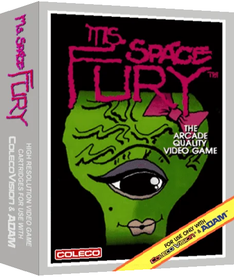 Ms. Space Fury — box-3D (US)