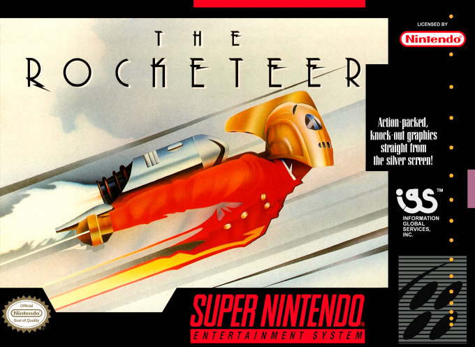 Rocketeer, The box art