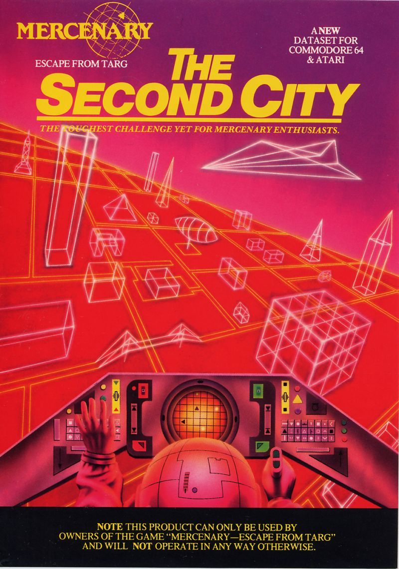 Mercenary 2 - The Second City box art