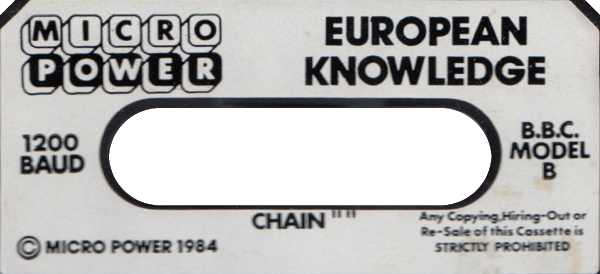 European Knowledge — support-texture (EU)