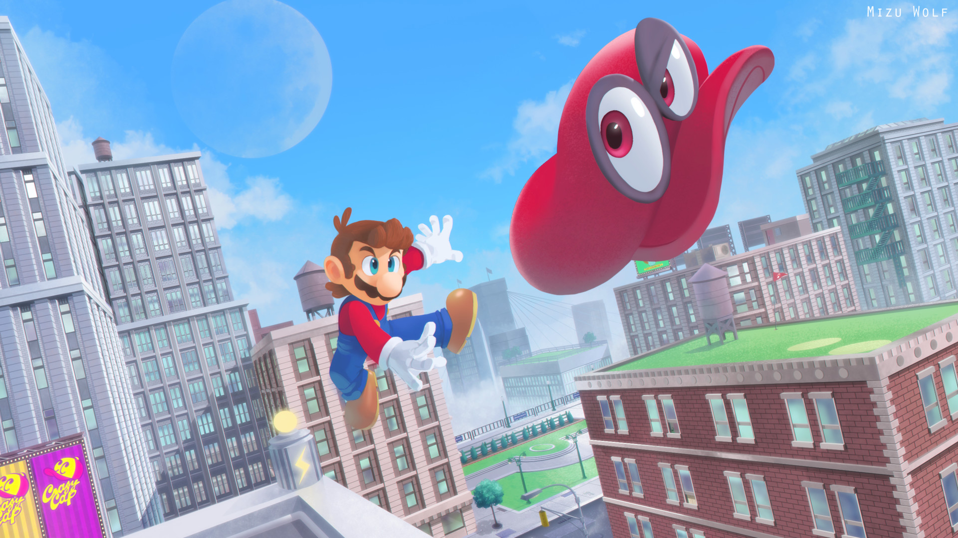 Super Mario Odyssey — fanart