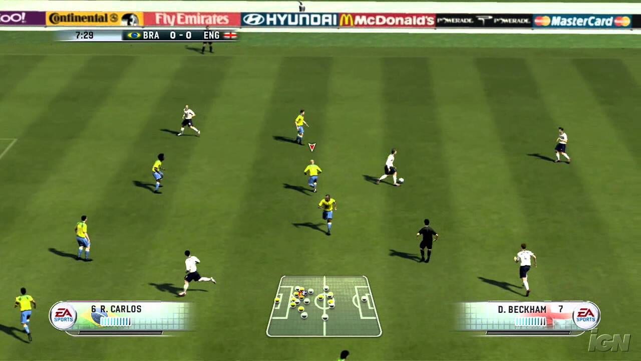 FIFA 06 - Road to FIFA World Cup — screenshot (WOR)