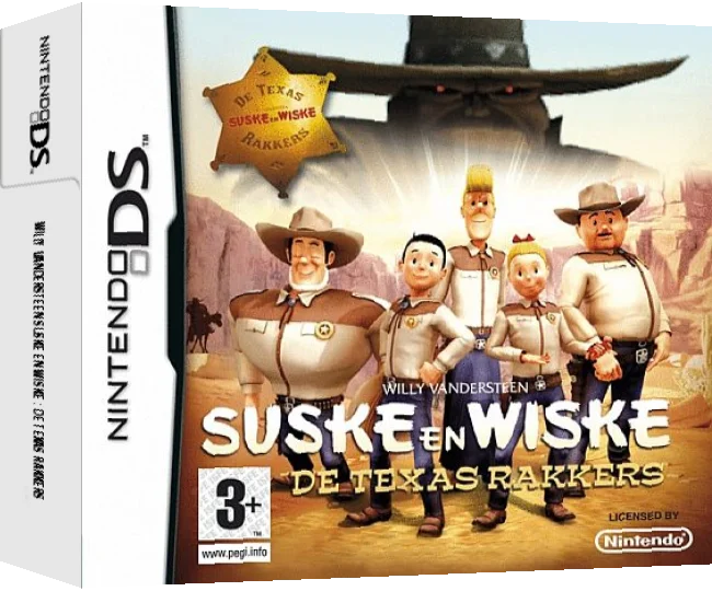 Willy Vandersteen Suske en Wiske - De Texas Rakkers — box-3D (EU)