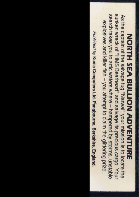 North Sea Bullion Adventure — box-2D-back (EU)